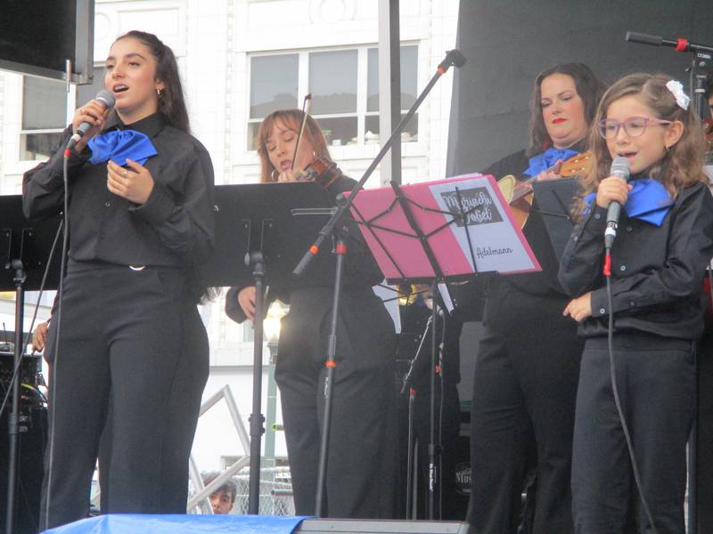 Mariachi de Joliet, a community mariachi band, was the opening act at Fiesta en la Calle in Joliet on Saturday, Sept. 16, 2023.
