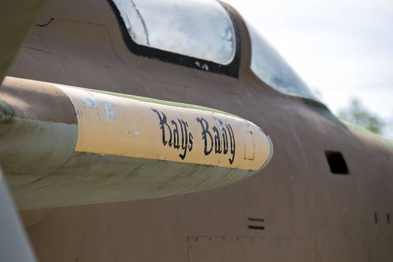 This F-105D Thunderchief fought in Vietnam from 1968-1970. The warbird was transferred to Dixon from Jackson, Miss. in 2010.