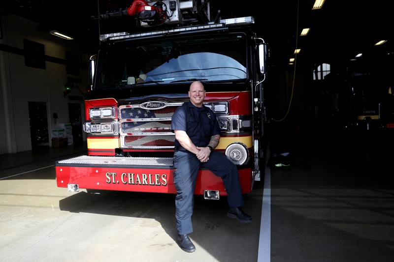 St. Charles Firefighter/Paramedic Steve Siwy.