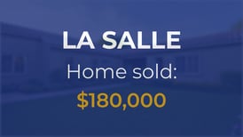 Single-family home sells for $180,000 in La Salle