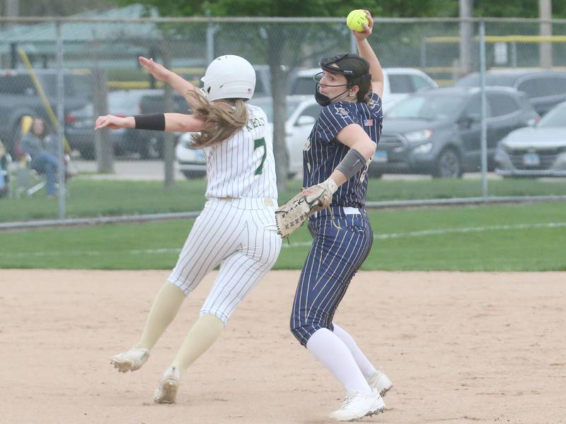 Softball: St. Bede at Marquette suspended in 5th due to rain with game tied