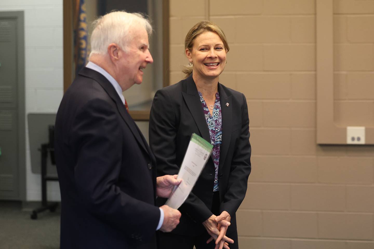 Tina Bayless was sworn in as the new Lockport Police Commissioner on Monday, April 29, 2024 in Lockport.