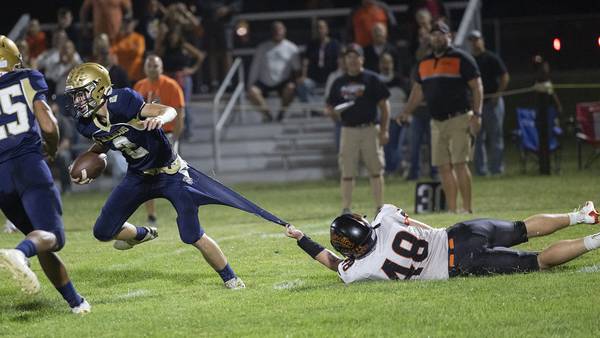 Photos: Football rivals Milledgeville and Polo square off in Week 4