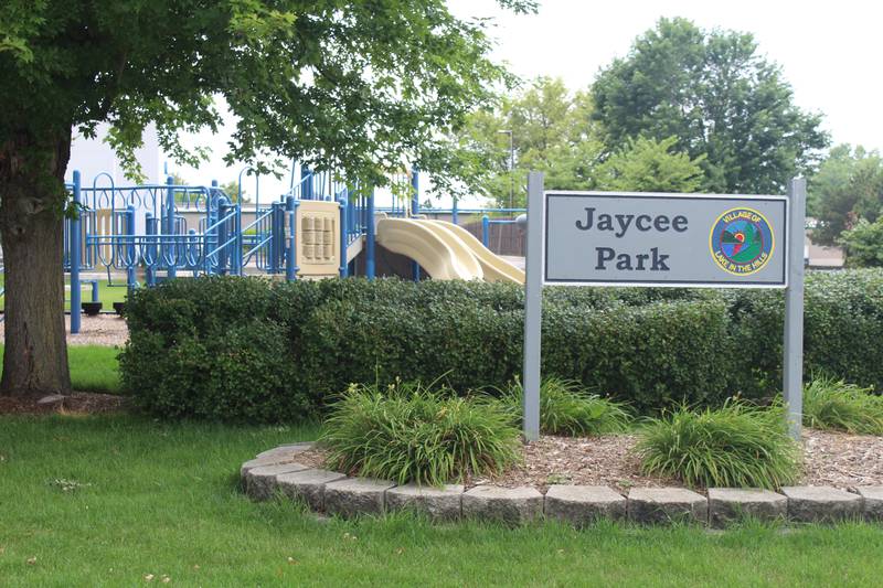 Jaycee Park located at 61 Oakleaf Rd., Lake in the Hills. It is one of the four parks that will be updated from focus group feedback.