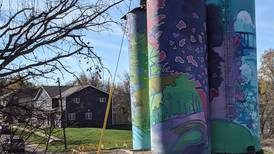 Oswego now owns colorful silos  that are part of mural project
