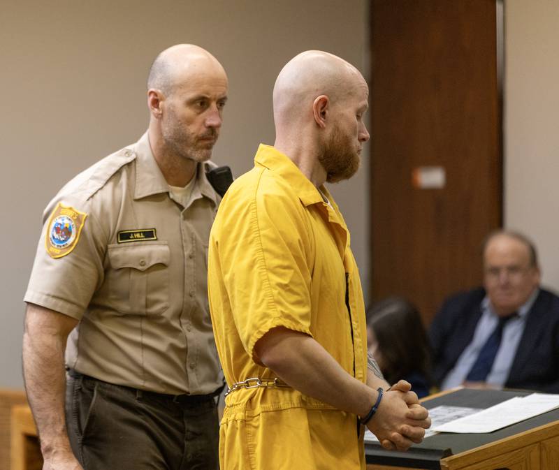 Joshua Casey leaves an Ottawa court room on Thursday, March 20, 2025.