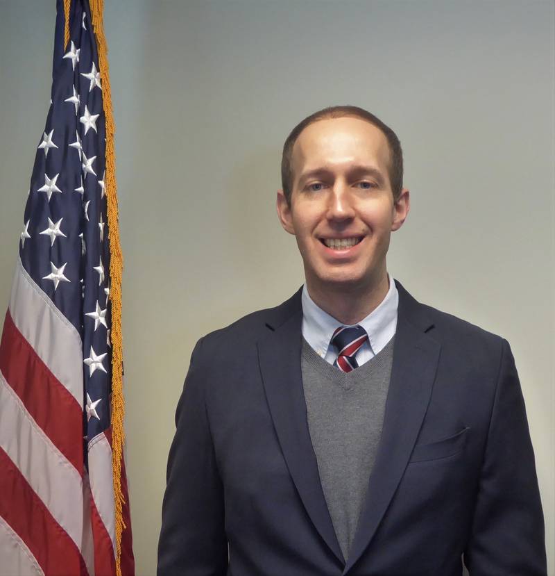 William Stefaniuk is the new city administrator in Marengo.