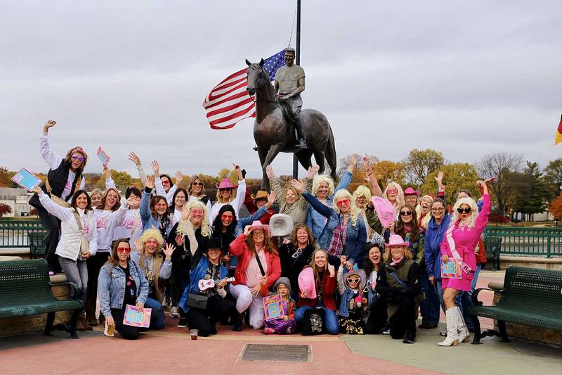 Over 40 participants turned out in their best Dolly-inspired outfits to raise awareness and funding for the Dolly Parton Imagination Library Program on Saturday, Nov. 8 in Dixon. United Way of Lee County serves as the official local program partner for the Imagination Library.