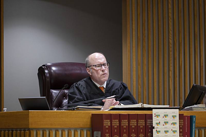 Whiteside County judge Stanley Steines sentenced Michael Bennett to 60 years in prison Thursday, Oct. 19, 2023 for two counts of first degree murder.