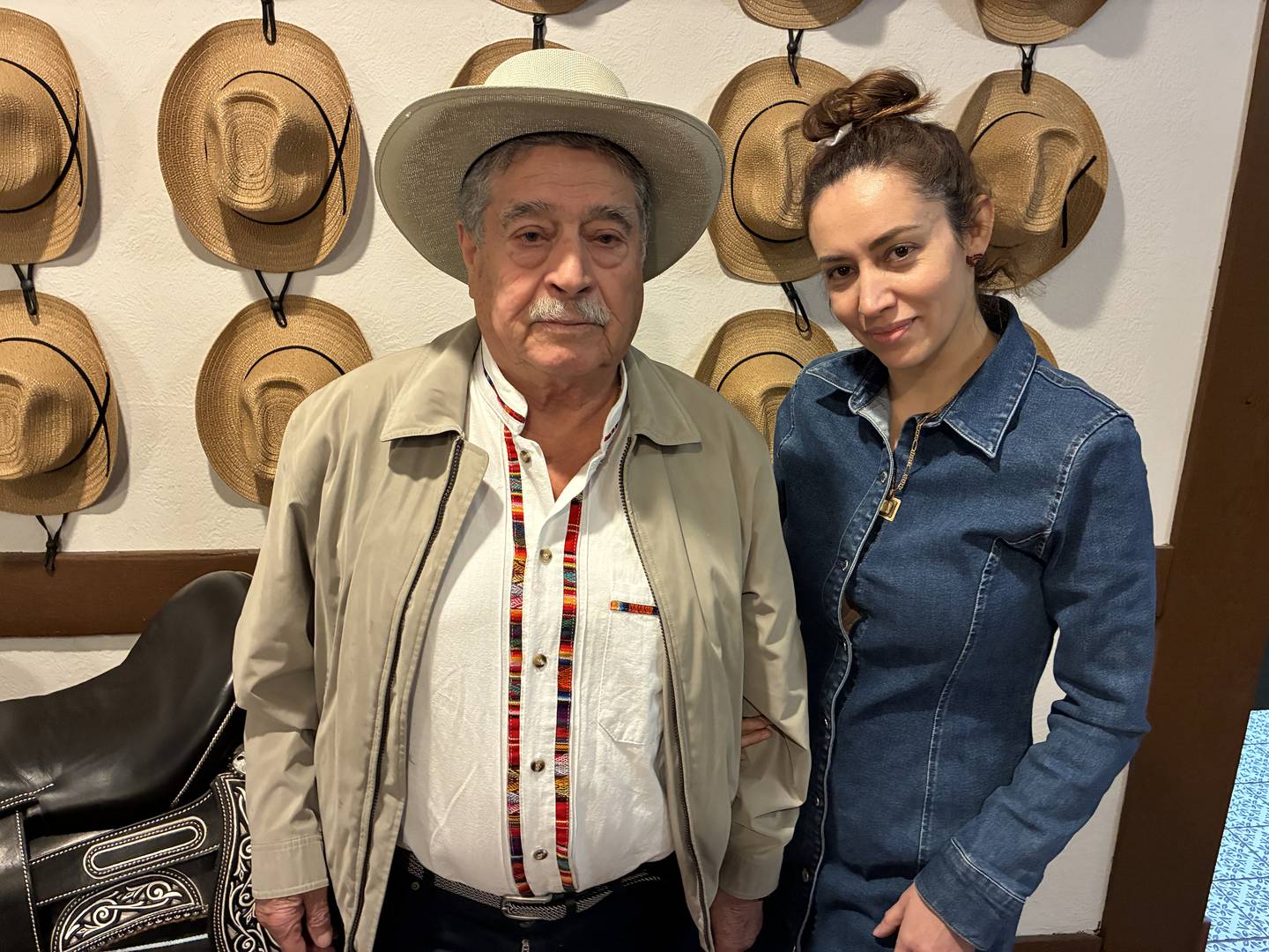 Juan Zepeta, left, and daughter Lorena Zepeta at El Molino Mexican Restaurant on Tuesday, Dec. 23, 2025. The Mexican restaurant at 2112 Elgin Road, Carpentersville, recently reopened with new owners and an updated interior.