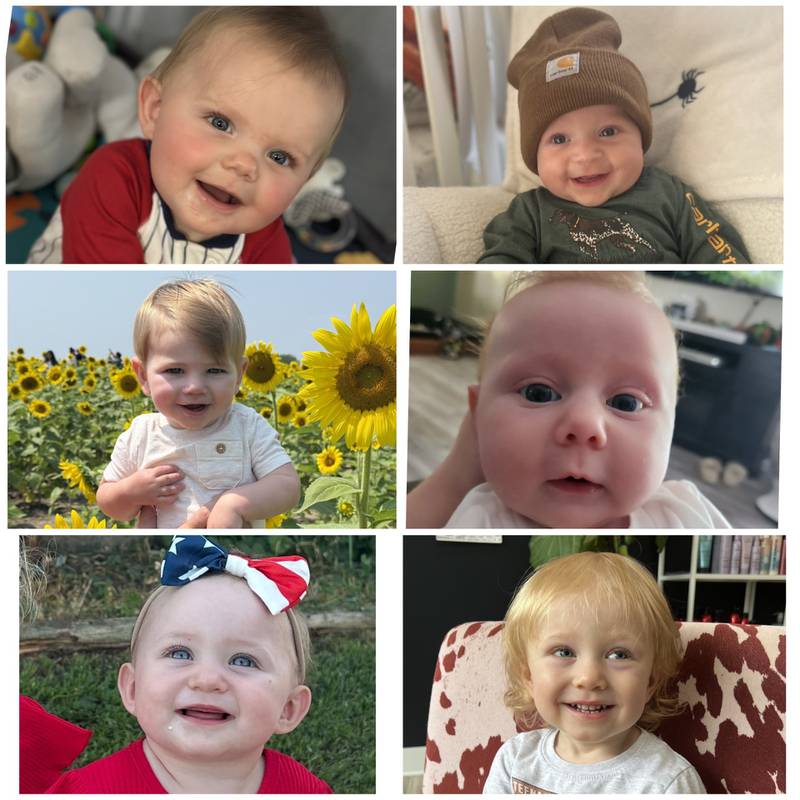 Princeton Junior Woman’s Club Baby Contest has received its next six entries for 2025.