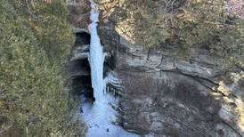 Photos: Waterfalls, waterways freeze in the Illinois Valley