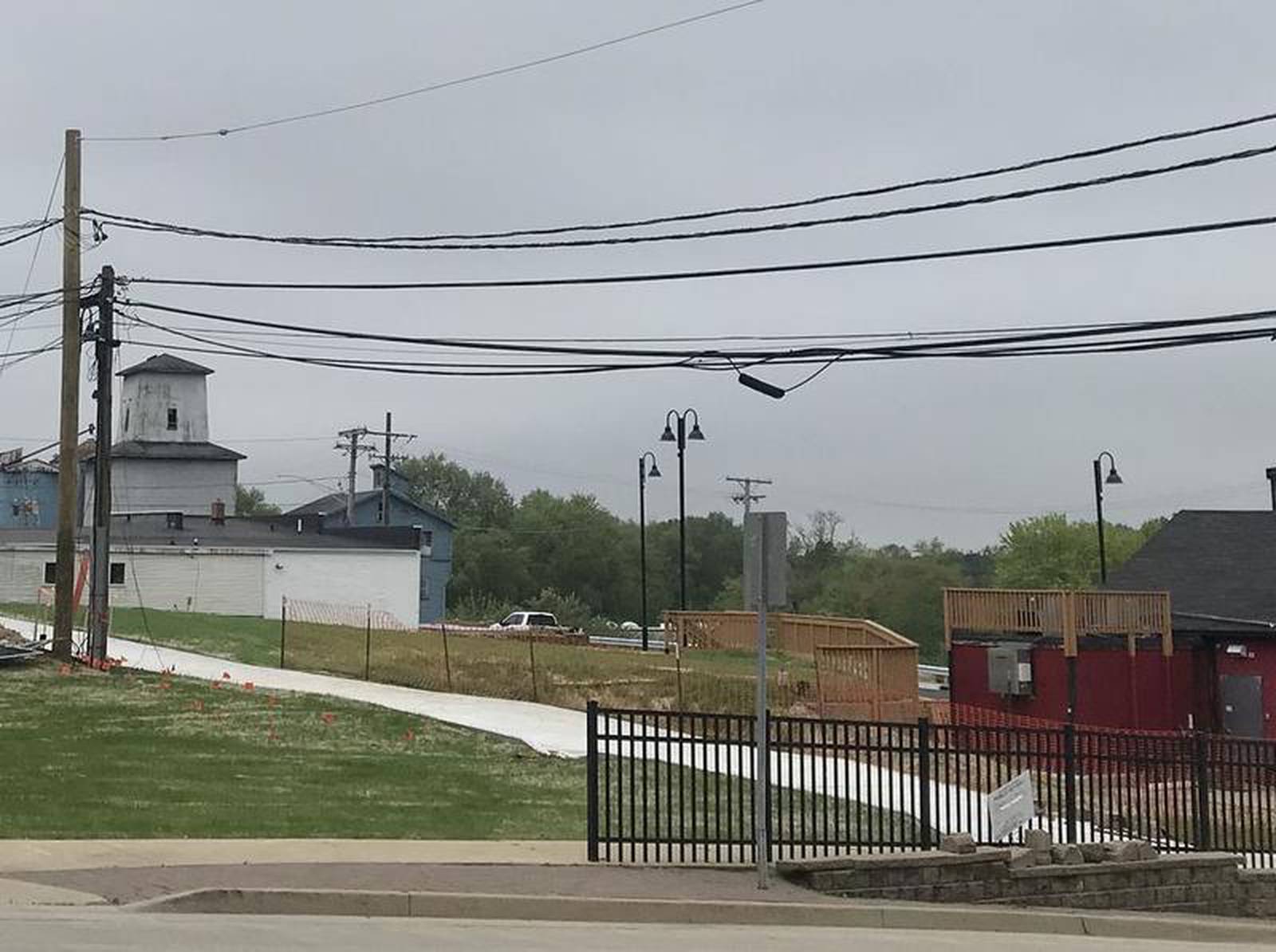 Ceremony to mark completion of downtown Oswego public improvements