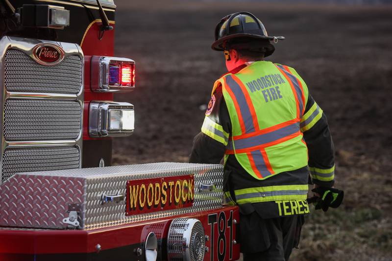 The Woodstock Fire/Rescue District responded Tuesday, March 21, 2023, to the 4900 block of North Route 47 for a reported rollover crash. The male driver was airlifted to Advocate Condell Medical Center in Libertyville with serious, life-threatening injuries