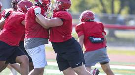Photos: Yorkville football takes to the practice field