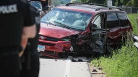 Two people injured in 3-vehicle crash Sunday along Route 23 near Marengo 