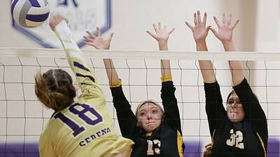 Photos: Putnam County vs Serena volleyball