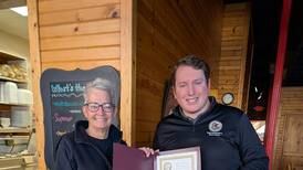 Fritts honors Morrison Happy Joe’s with business highlight award