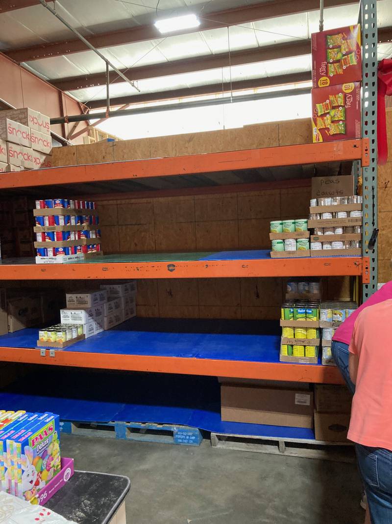 The Streatorland Community Food Pantry is feeling the stress of fewer donations, coupled with a greater demand for food.
