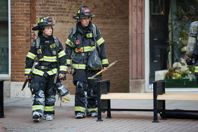 The Crystal Lake Fire Rescue Department responded Thursday, June 8, 2023, to a fire at the JC Licht Benjamin Moore Paint & Decor Store, 73 N. Williams St. in Crystal Lake.
