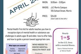 Grundy County Health Department hosts class on adult mental health April 24