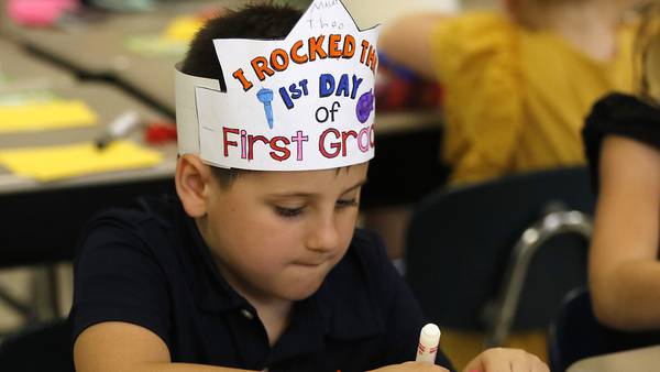 Photos: First Day of School at Westfield Community School in Algonquin