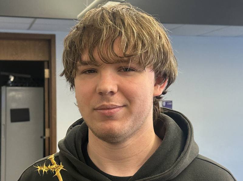 Alex Stafford of Marseilles, poses for a photo on Tuesday, Feb. 3, 2026 at Illinois Valley Community College in Oglesby.