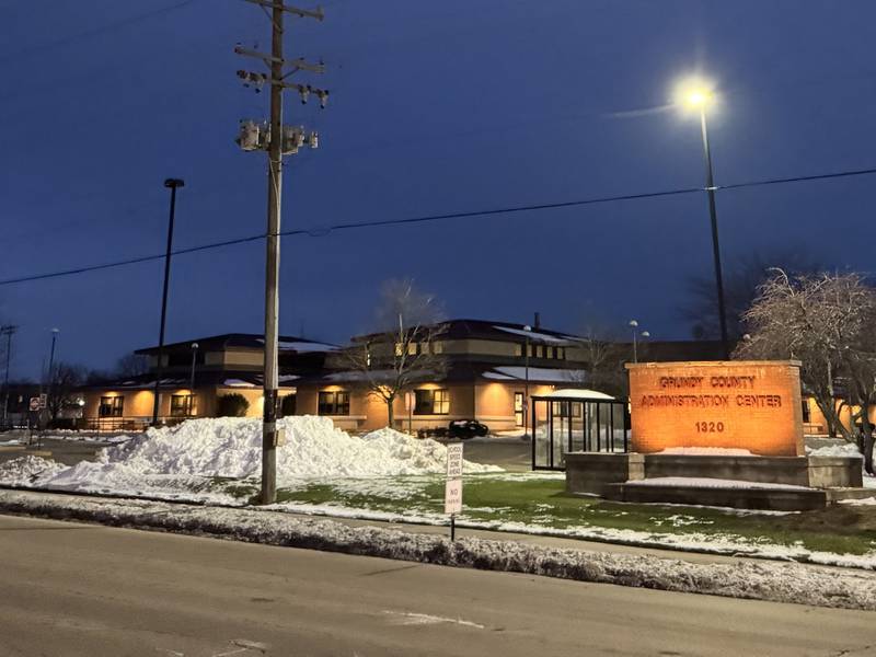 The Grundy County Administration Center in Morris on Thursday, Dec. 11, 2025.
