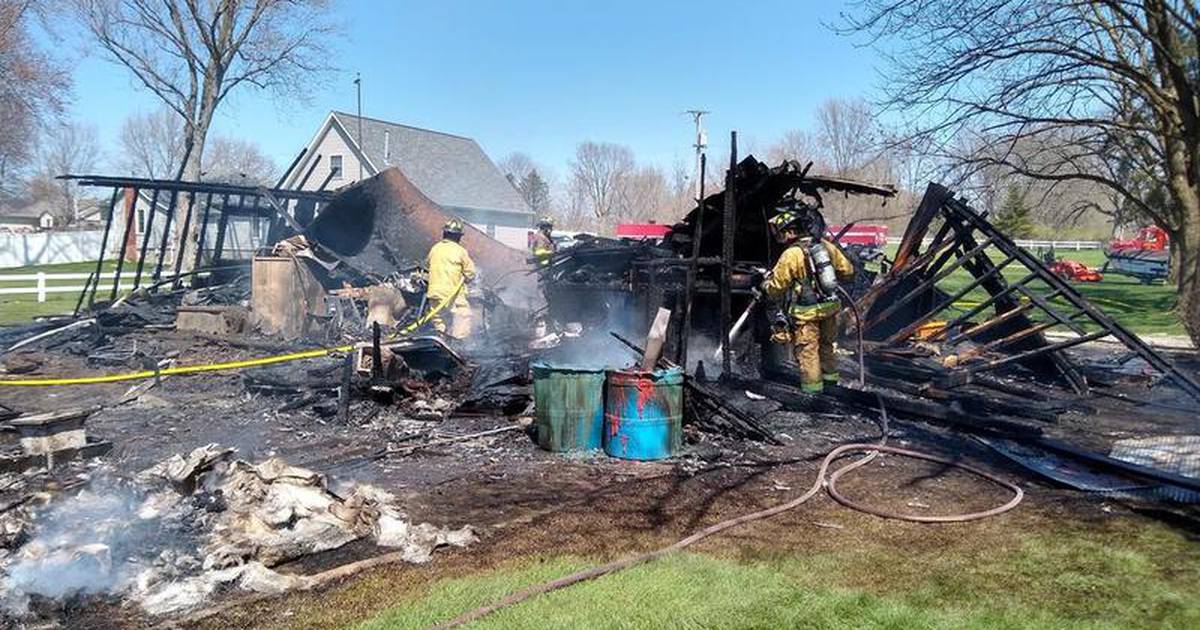 Reading firefighters extinguish South Streator garage fire Shaw Local
