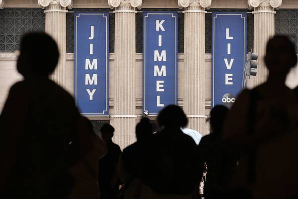 Reactions pour in about ABC’s suspension of Jimmy Kimmel’s show