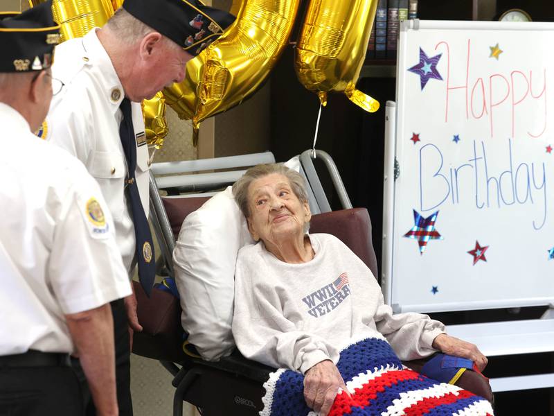 DeKalb woman, World War II vet turns 107: ‘A wonderful icon of our community’: 