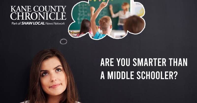 Are you smarter than a middle schooler?