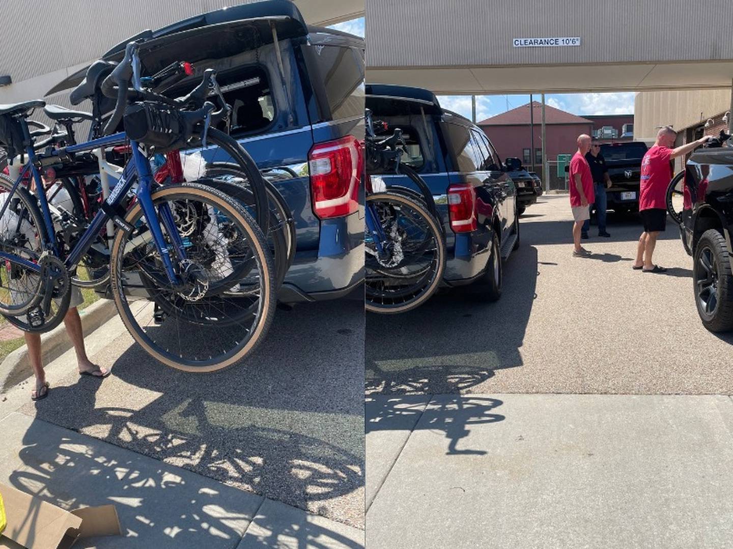 Bicycles are loaded into trucks in Sycamore on Thursday, July 10, 2025, to depart on a nearly 400-mile bicycle ride from Champaign to Chicago for Cycle Across Illinois, a four-day charity ride honoring fallen law enforcement and supporting a nonprofit that helps their families.
