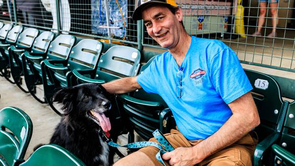 PHOTOS: Doggie day out at Joliet Slammers game