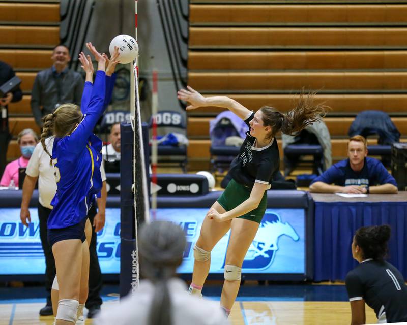 Photos Wheaton North vs. Glenbard West in Class 4A volleyball regional