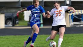 Photos: Byron at Princeton girls soccer