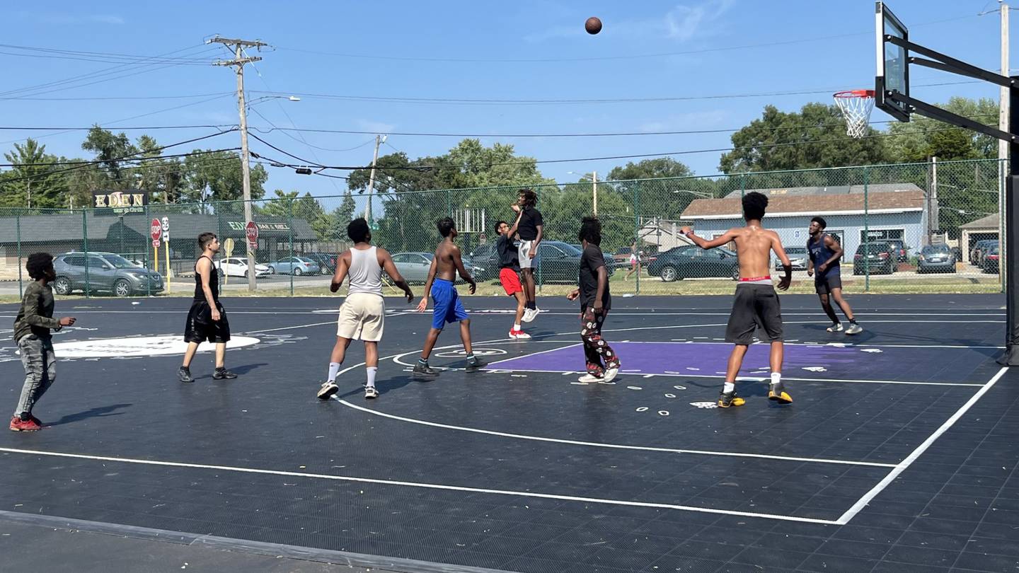 The Joliet Unity Movement celebrated youth and families on Aug. 4 at Nowell Park in Joliet with its Annual 815 Youth Day. A basketball tournament was among the event's activities.