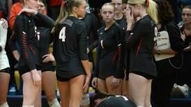 Photos: Fulton falls to Galena in 1A volleyball sectional