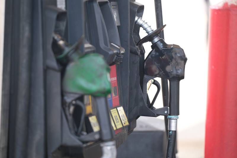 A regular gas pump in Joliet. Tuesday, May 10, 2022, in Joliet.