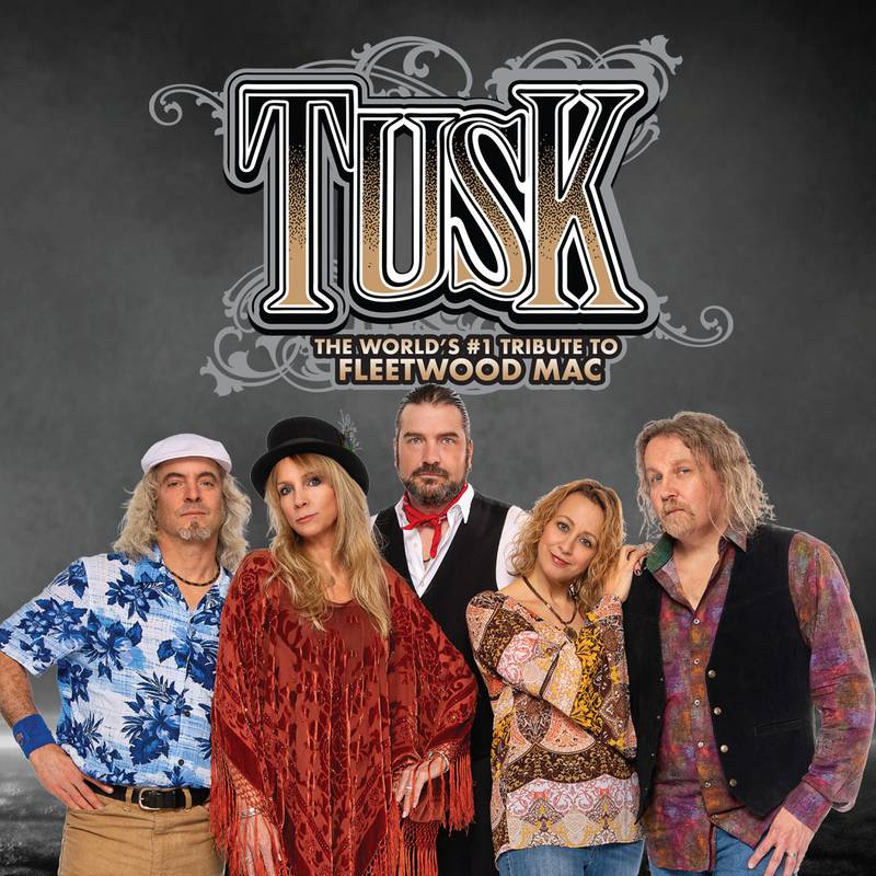 Tusk: The World’s #1 Tribute to Fleetwood Mac will be at the Rialto Square Theatre in downtown Joliet Friday, May 16.