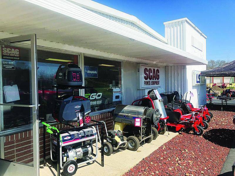 Mower power to him New owner takes the wheel at Dixon lawnmower, power