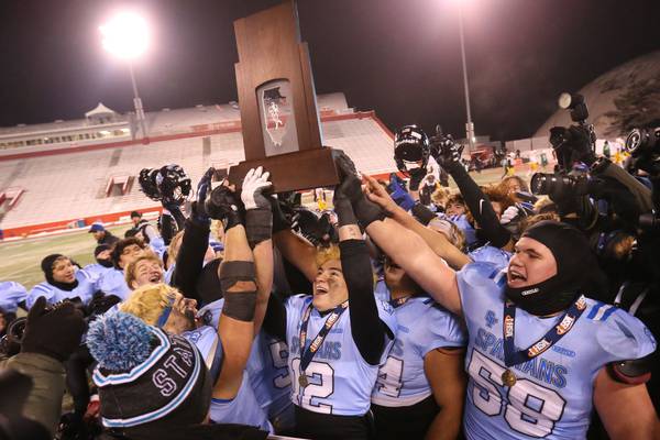 Photos: Wheaton St. Francis football wins thrilling 5A State championship over Providence Catholic