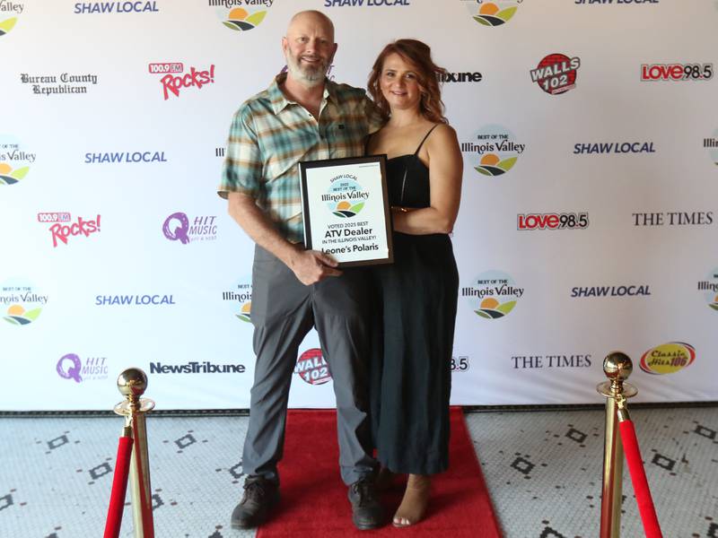 Leone's Polaris pose for a photo during the second annual Best of the Illinois Valley event on Thursday at the Auditorium Ballroom in La Salle.