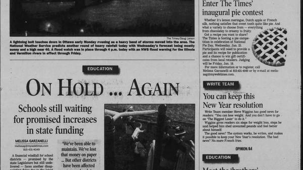 A bridge under troubled skies and the ‘Quad Father’ - historical covers for January 8