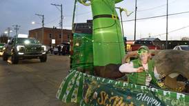 Photos: Marseilles shows its St. Patrick's Day spirit with lighted parade