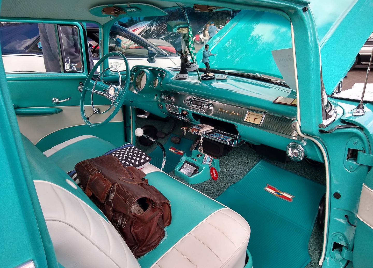 Photos by Rudy Host, Jr. - 1957 Chevy Bel Air Interior