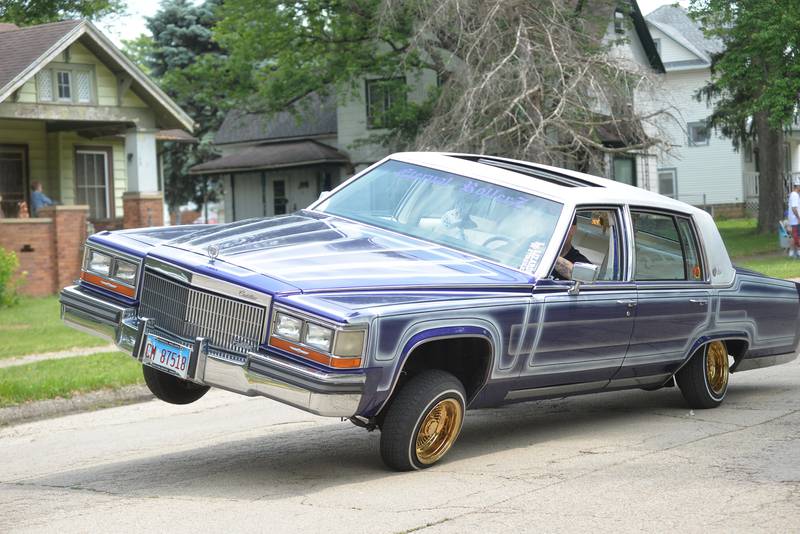 This car was part of the Leaf River Daze Parade in Leaf River on Sunday, June 8, 2025.