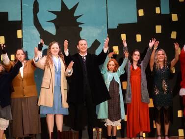 Annie comes to Forreston to the delight audience members