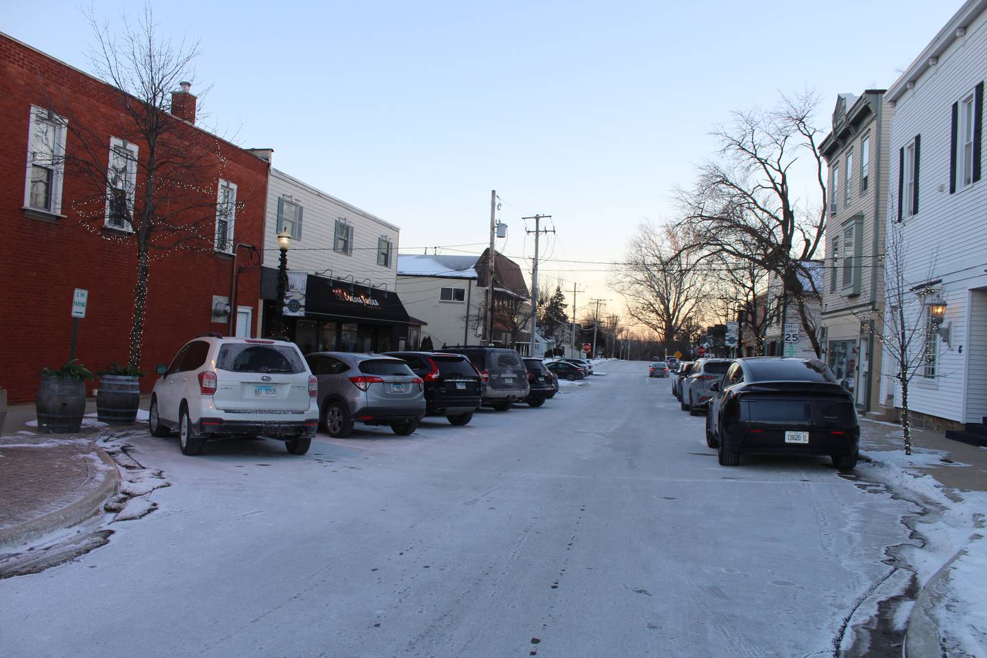 Spring Street in downtown Cary, pictured on Jan. 28, 2026, may be getting streetscape upgrades as early as this summer.