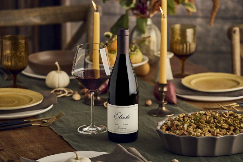 Etude Wines part of Uncorked column for Thanksgiving 2024.